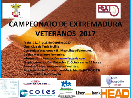 Campeonato de Extremadura de Veteranos 2017