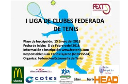 I Liga Federada por Equipos Tenis 2018