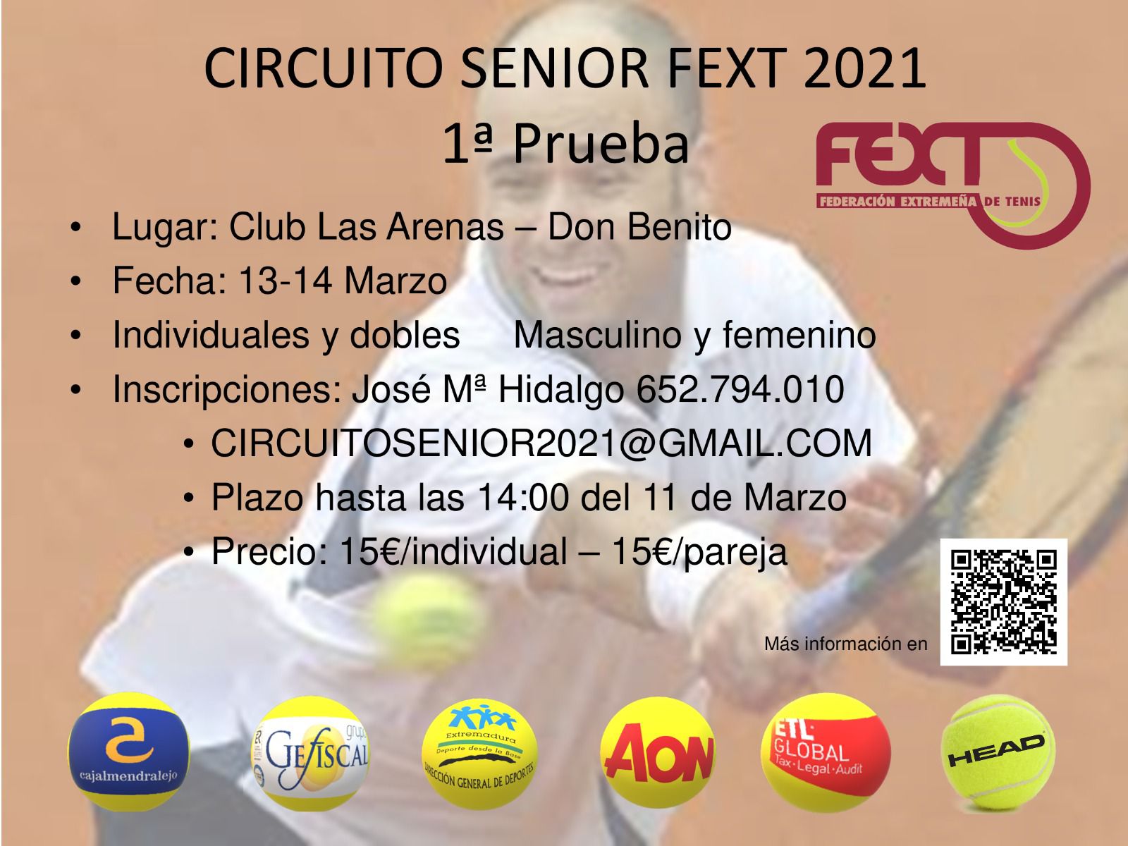 Primera prueba del circuito senior Fext