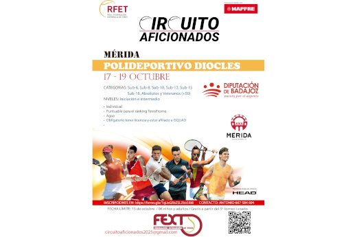 El circuito de aficionados llega a Mérida