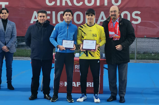 Álvaro Sánchez subcampeón del Máster Nacional de Tenis Sub -15 Circuito aficionado