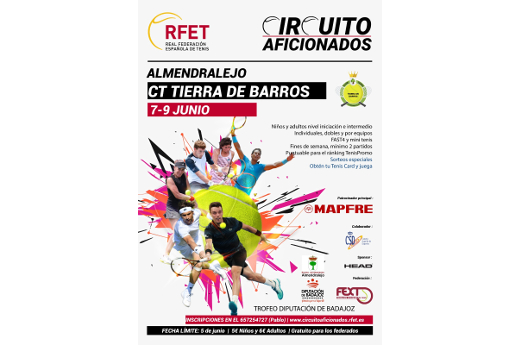 La próxima prueba del Circuito de Aficionados de la RFET se disputará en Almendralejo